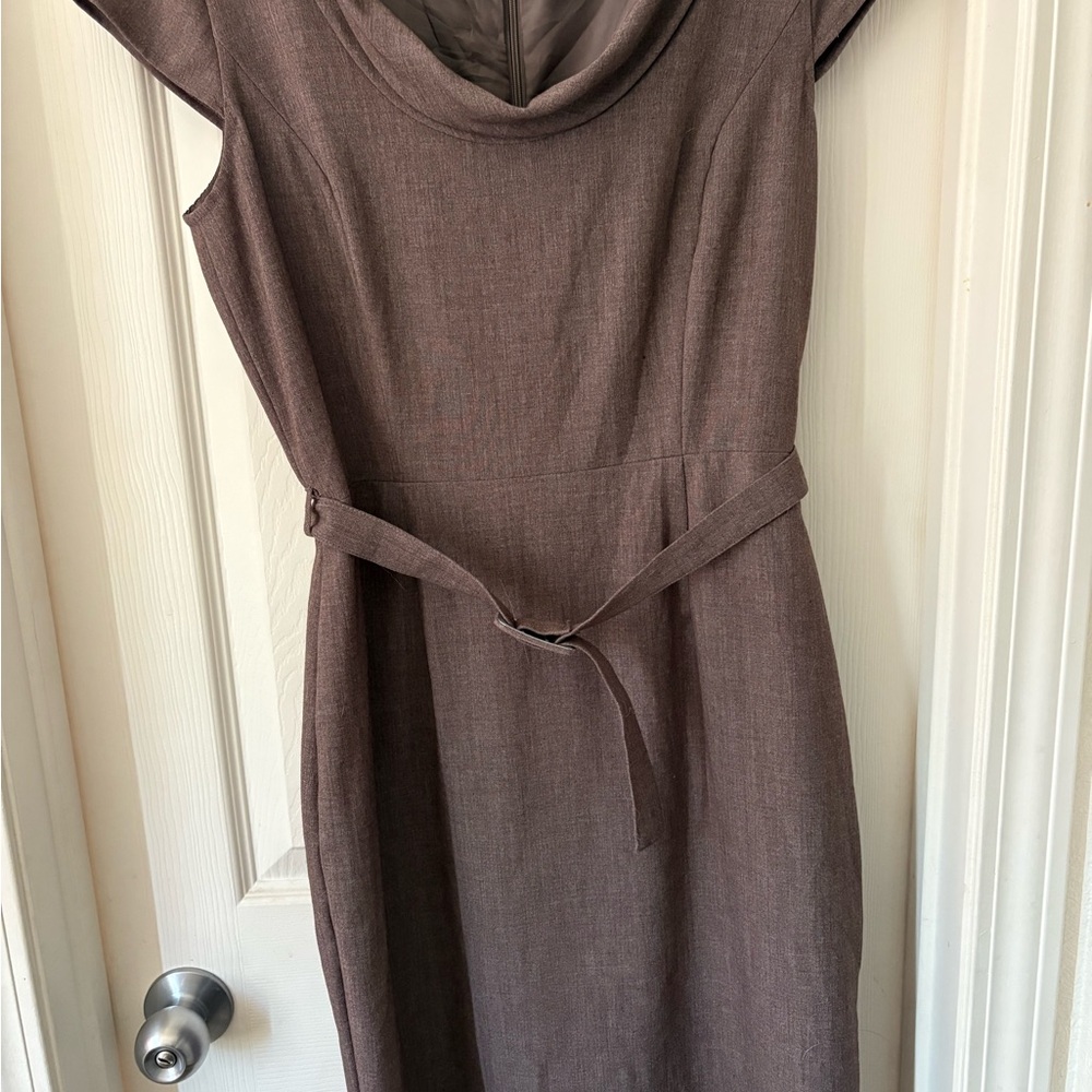 Calvin Klein Brown Midi Dress